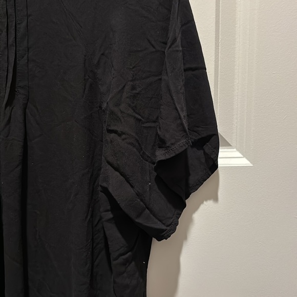 Old Navy Blouse Shirt Black Large - Picture 16 of 16